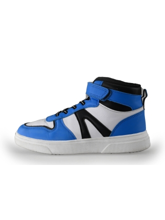 Nelson Hoge sneakers Blauw 231586