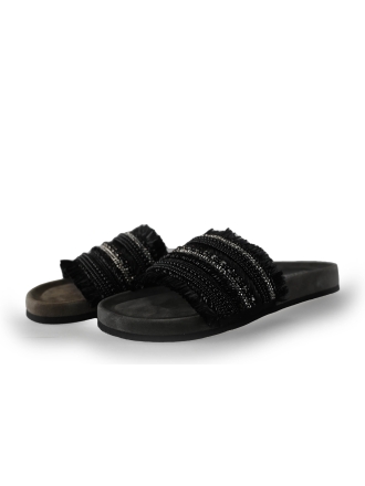 Lazamani Slippers Zwart 232048