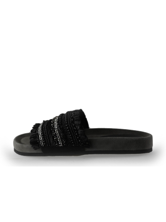 Lazamani Slippers Zwart 232080