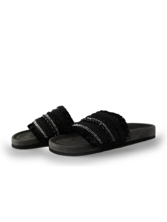 Lazamani Slippers Zwart 232080