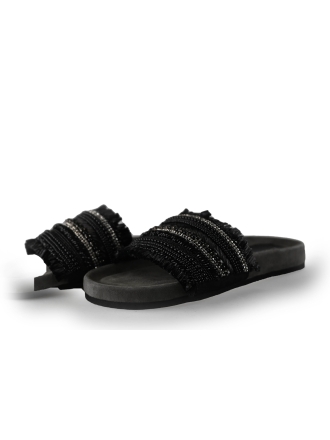 Lazamani Slippers Zwart 232081