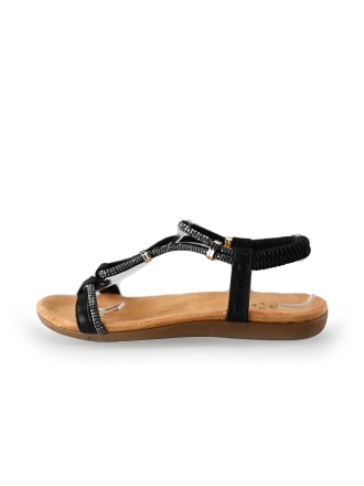 Dolcis Sandalen Zwart 232229