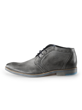 Nicolabenson Veterschoenen Grijs 232819