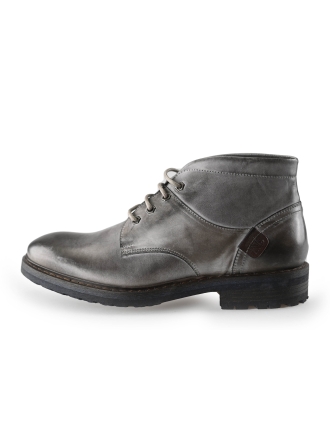 Poelman Veterschoenen Grijs 232821