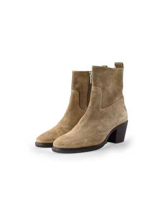 Shabbies Enkellaarzen Bruin 232912