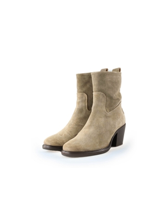 Shabbies Enkellaarzen Bruin 232982