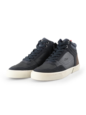 s. Oliver Hoge sneakers Blauw 233614