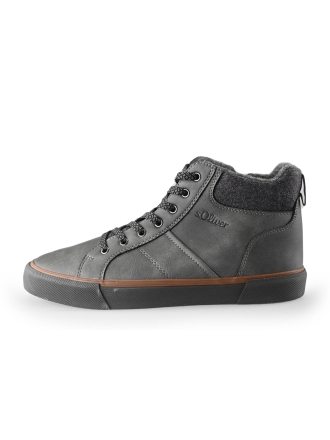 s. Oliver Hoge sneakers Grijs 233655