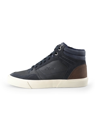 s. Oliver Hoge sneakers Blauw 233696