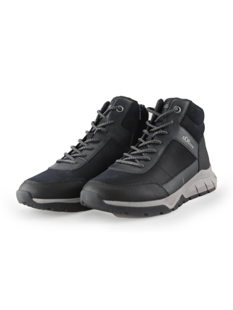 s. Oliver Hoge sneakers Zwart 233703