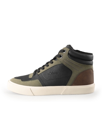 s. Oliver Hoge sneakers Zwart 233746