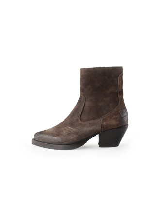 Shabbies Enkellaarzen Bruin 234386