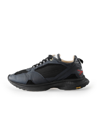 Mercer Amsterdam Sneakers Blauw 234446