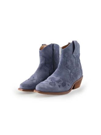 Manfield Cowboy laarzen Blauw 236152