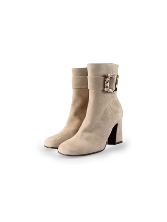 Manfield Enkellaarzen Beige 236153