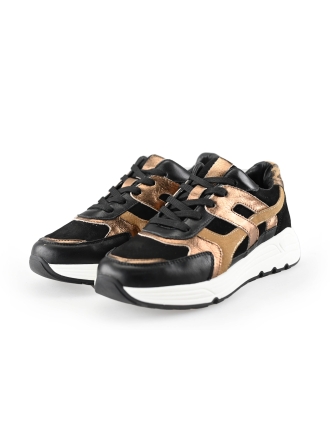 Manfield Sneakers Zwart 236155