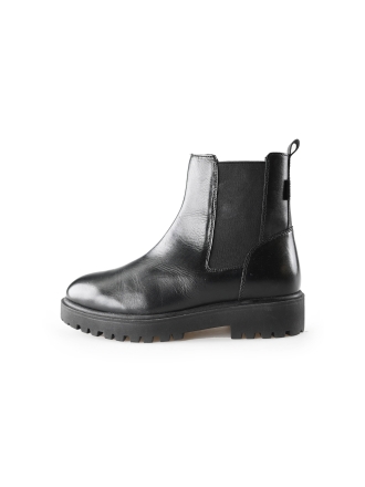 Manfield Chelsea boots Zwart 236355