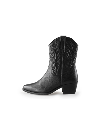 Manfield Cowboy laarzen Zwart 236377