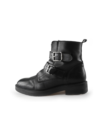 Manfield Enkellaarzen Zwart 236476