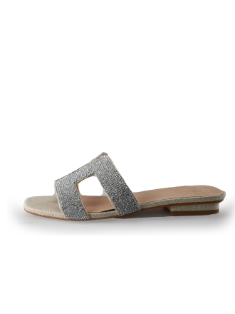 Manfield Slippers Zilver 236480