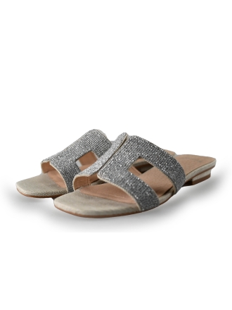 Manfield Slippers Zilver 236480