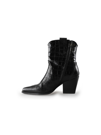 Manfield Enkellaarzen Zwart 236509