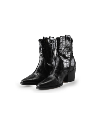 Manfield Enkellaarzen Zwart 236509