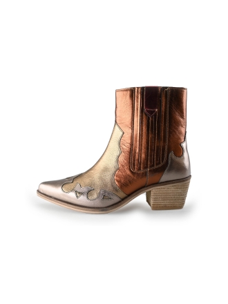 Manfield Cowboy laarzen Brons 236537