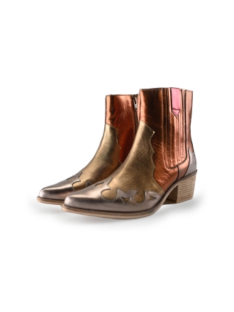 Manfield Cowboy laarzen Brons 236537