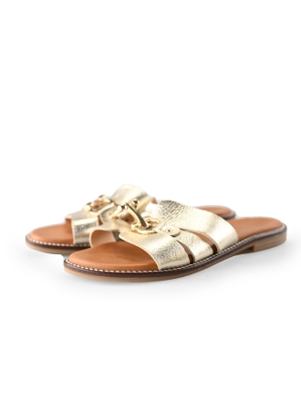 Manfield Slippers Goud 236603