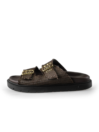 Sacha Slippers Bruin 236706