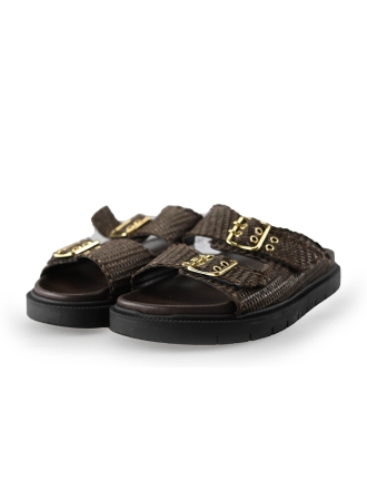 Sacha Slippers Bruin 236706