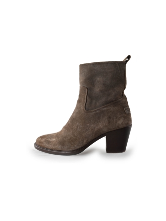 Shabbies Enkellaarzen Bruin 237275