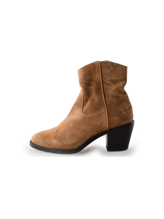 Shabbies Enkellaarzen Bruin 237287