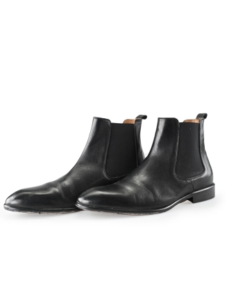 Manfield Chelsea boots Zwart 237356