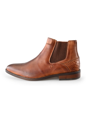 Manfield Chelsea boots Bruin 237449