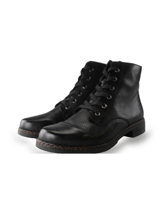 Rieker Veterboots Zwart 237658