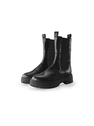 Manfield Chelsea boots Zwart 237737