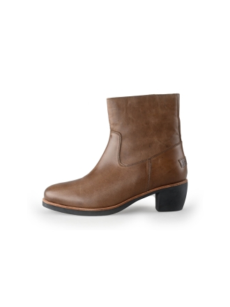 Shabbies Enkellaarzen Bruin 237919