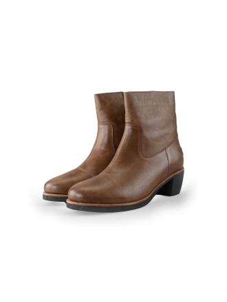 Shabbies Enkellaarzen Bruin 237919