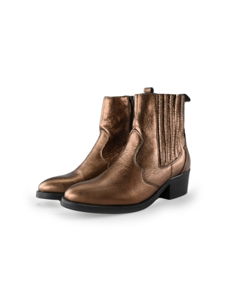 Ann Rocks Enkellaarzen Goud 237969