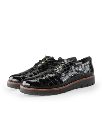 Feyn Veterschoenen Zwart 238108