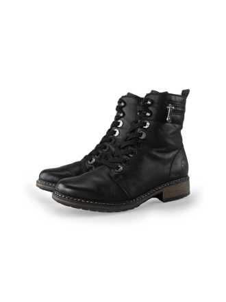 Rieker Veterboots Zwart 238117