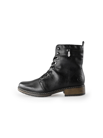 Rieker Veterboots Zwart 238233