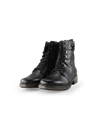 Rieker Veterboots Zwart 238233