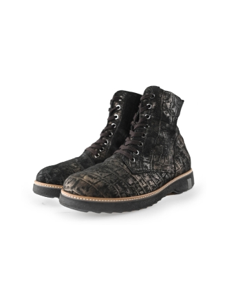 Waldlaufer Veterboots Zwart 238382