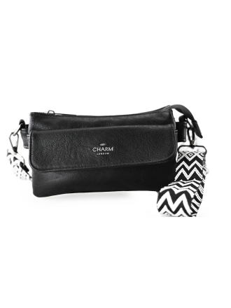 Charm London Tas Zwart 238474