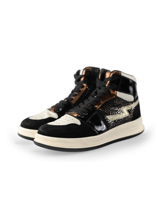Muyters Hoge sneakers Zwart 238488