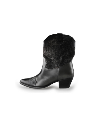 Lazamani Cowboy laarzen Zwart 238701
