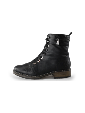 Rieker Veterboots Zwart 238842